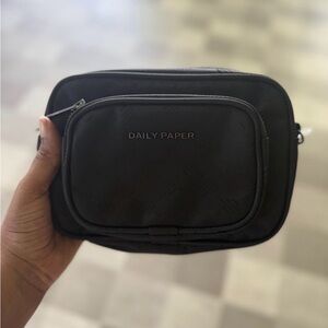Daily Paper Black Belt Bag